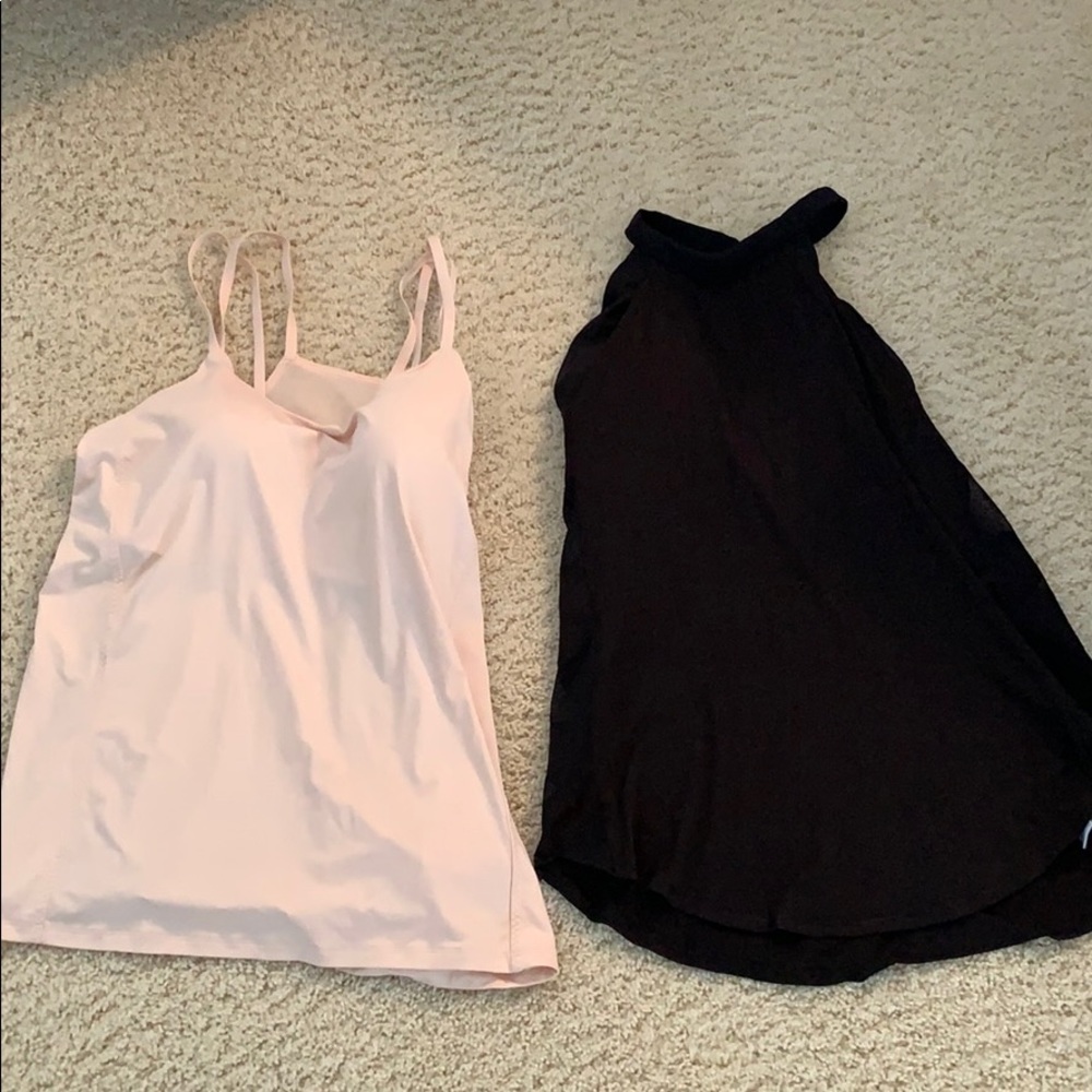 2 athleta workout tops